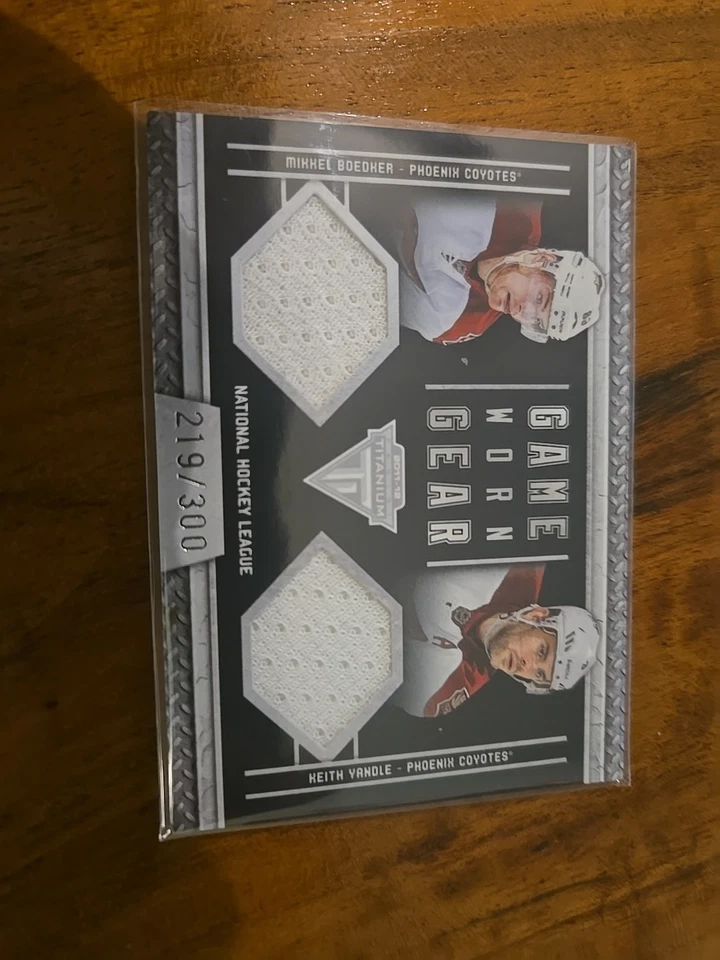 Game Worn Gear 219/300 Yandle & Boedher #23 - Image 4 of 4