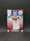 2014 Panini Prizm World Cup Blue & Red Wave Prizm Per Mertesacker #85