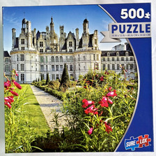 Chateau de Chambord Sure Lox 500 piece Puzzle 19in x 13in Brand New Sealed B9
