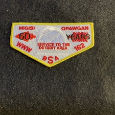 OA Migisi Opawgan Lodge 162 60 Yrs. Of Servic...