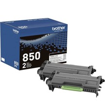 Brother Genuine TN8502PK High Yield Black Toner Cartridges 2 Pack OEM