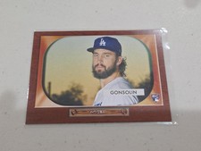 Topps 2020 Archives 1955 Bowman Tony Gonsolin Rookie #B55-2 Dodgers Baseball