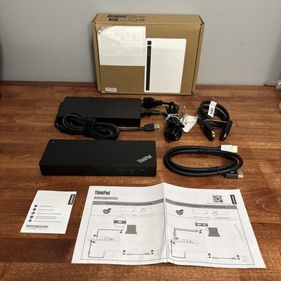 Lenovo ThinkPad Thunderbolt 4 Docking Station DK2131 300W 40B00300US Workstation