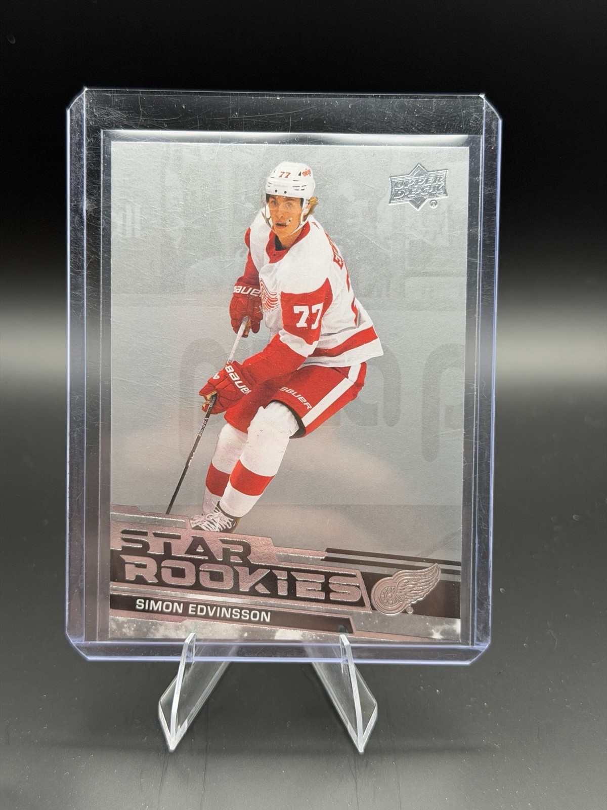 2023-24 Upper Deck Star Rookies - Simon Edvinsson #15 (RC)