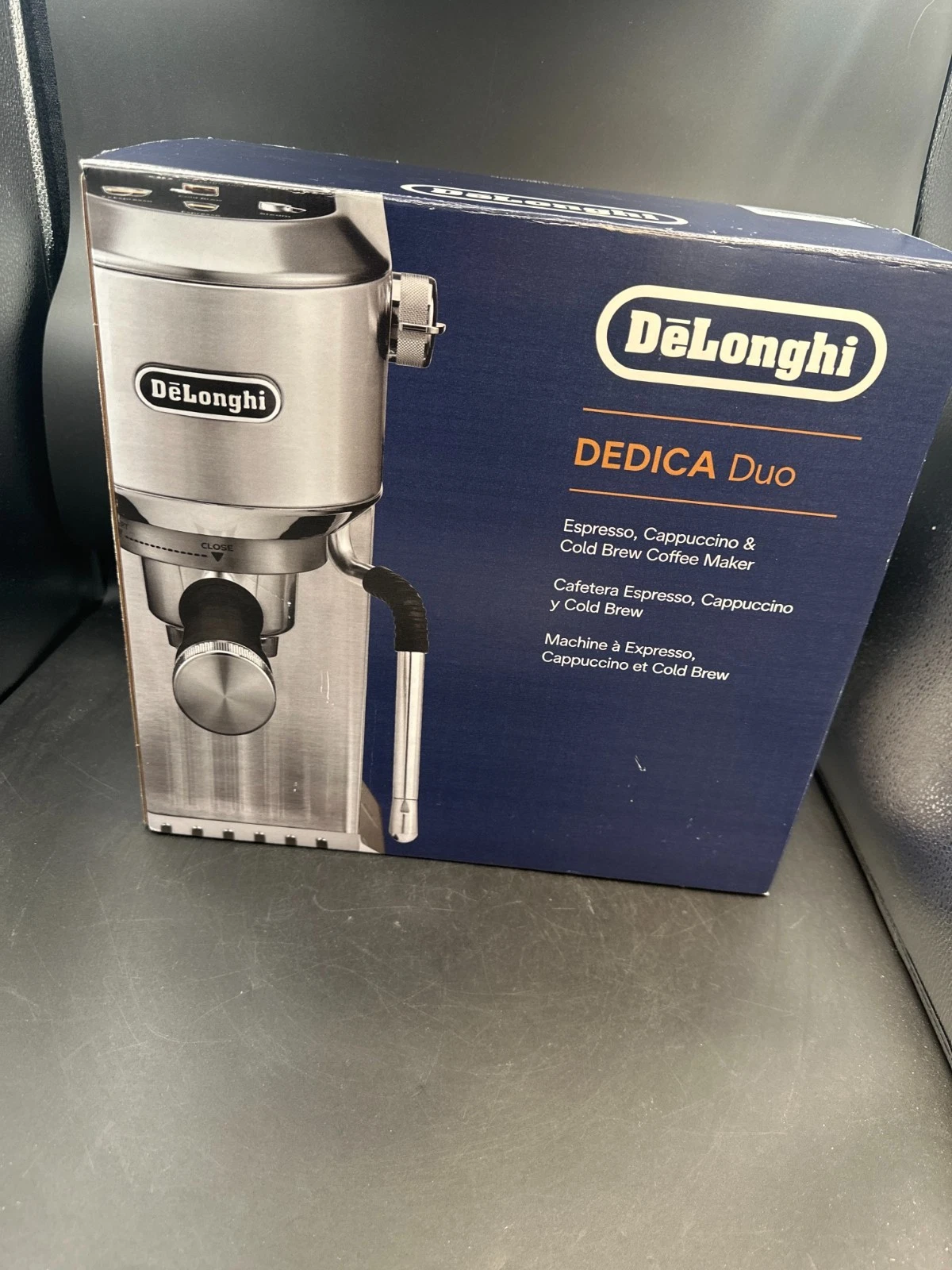 De'Longhi Ec890m Dedica Duo Compact Espresso Machine - Cold Brew Coffee Maker