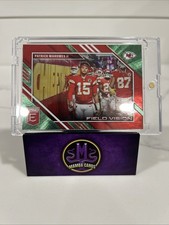 2023 Panini Donruss Elite Patrick Mahomes II Field Vision Green #FV-5 