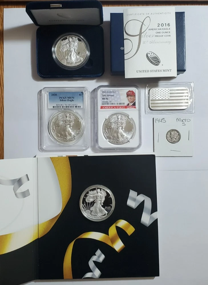 NGC MS 70 Proof Silver Bullion Coins for sale | eBay