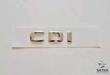 CDI Schriftzug für Mercedes Typenschild Aufkleber Emblem Logo Typenkennzeichen CDI Schriftzug für Mercedes Typenschild Aufkleber Emblem Logo Typenkennzeichen