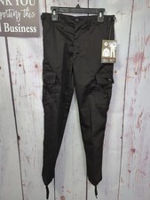 Rothco NWT 6794 Kid's BDU Pants Black Size 12 W 24-28, L Up to 24.5   CB29 