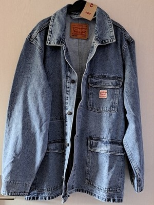 Levi's Herren Jeansjacke, Blau, Größe XL. NEU