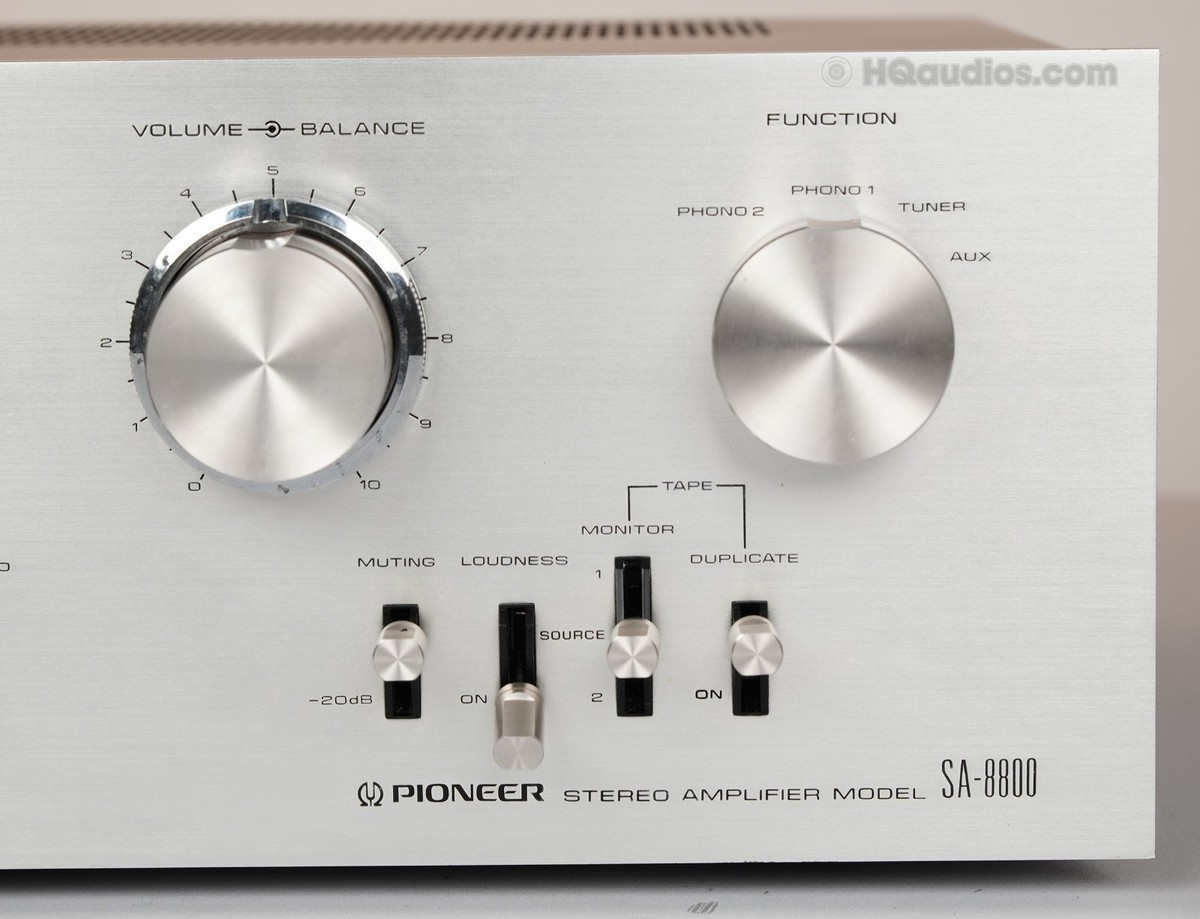 Pioneer SA-8800 Integrated Amplifier – Fully Serviced & Restored
