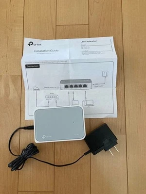 Hub de commutateur réseau Ethernet TP-Link TL-SF1005D 5 ports 10/100 Mbps testé - Photo 1/2