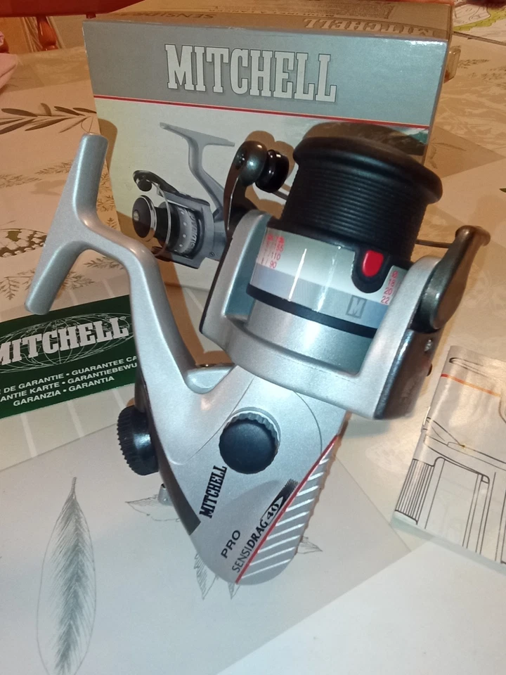 Très Rare Moulinet MITCHELL SENSIDRAG 40 PRONeuf Old Stock NO FULL CONTROL  - Immagine 4 di 4
