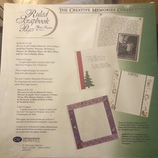 Creative Memories Ruled Scrapbook Pages 12 x 12 RCM-12R White NIP