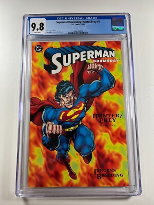 (CGC 9.8) Superman Doomsday: Hunter/Prey #1  4/94 + Bonus Comics (raw)
