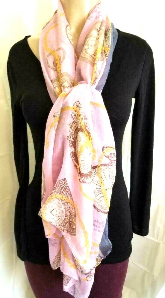 🦋 Multi Functional Watch Print Scarf Vest🦋