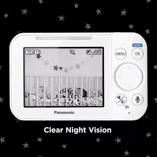 Panasonic Baby Monitor with Camera and Audio, 3.5” Color Video Baby Monitor - Picture 7 of 12