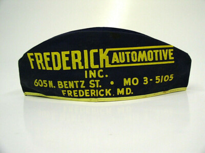 1950`s-60`s Frederick Md Automotive - Perfect Circle Doctor of Motors Cap 