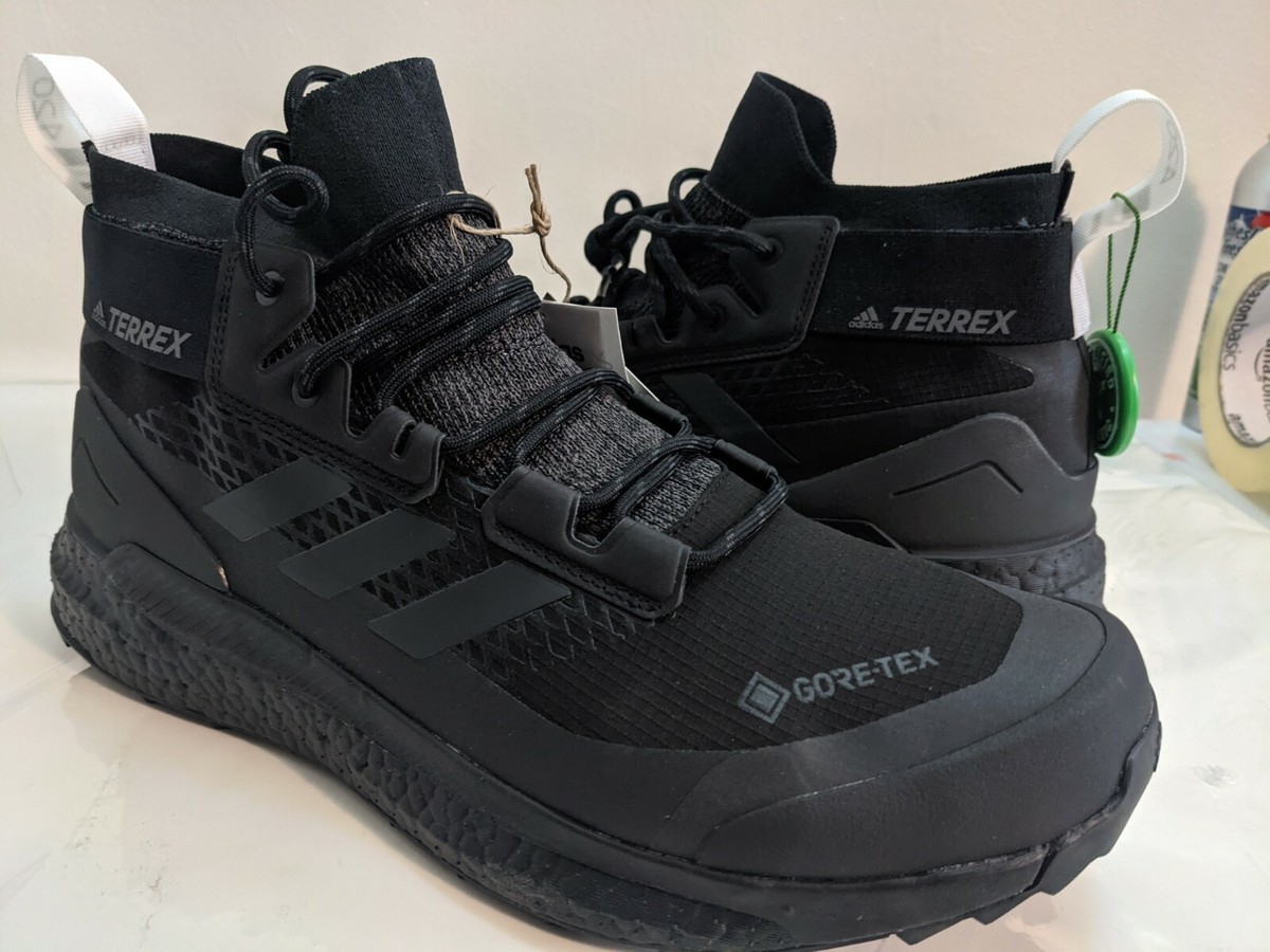 Adidas NEW - Terrex Free Hiker GORE-TEX HIKING SHOES Black Adidas NEW - Terrex Free Hiker GORE-TEX HIKING SHOES Black