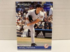 2004 Donruss Press Proof Blue /100 Andy Pettitte #149 Baseball Card MLB Yankees!
