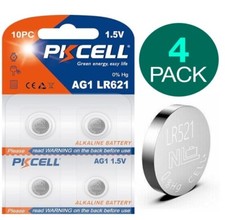 4 PACK AG1 Battery LR621H 364A SR621SW SR621 V364 SR60 D363 D364 LR621