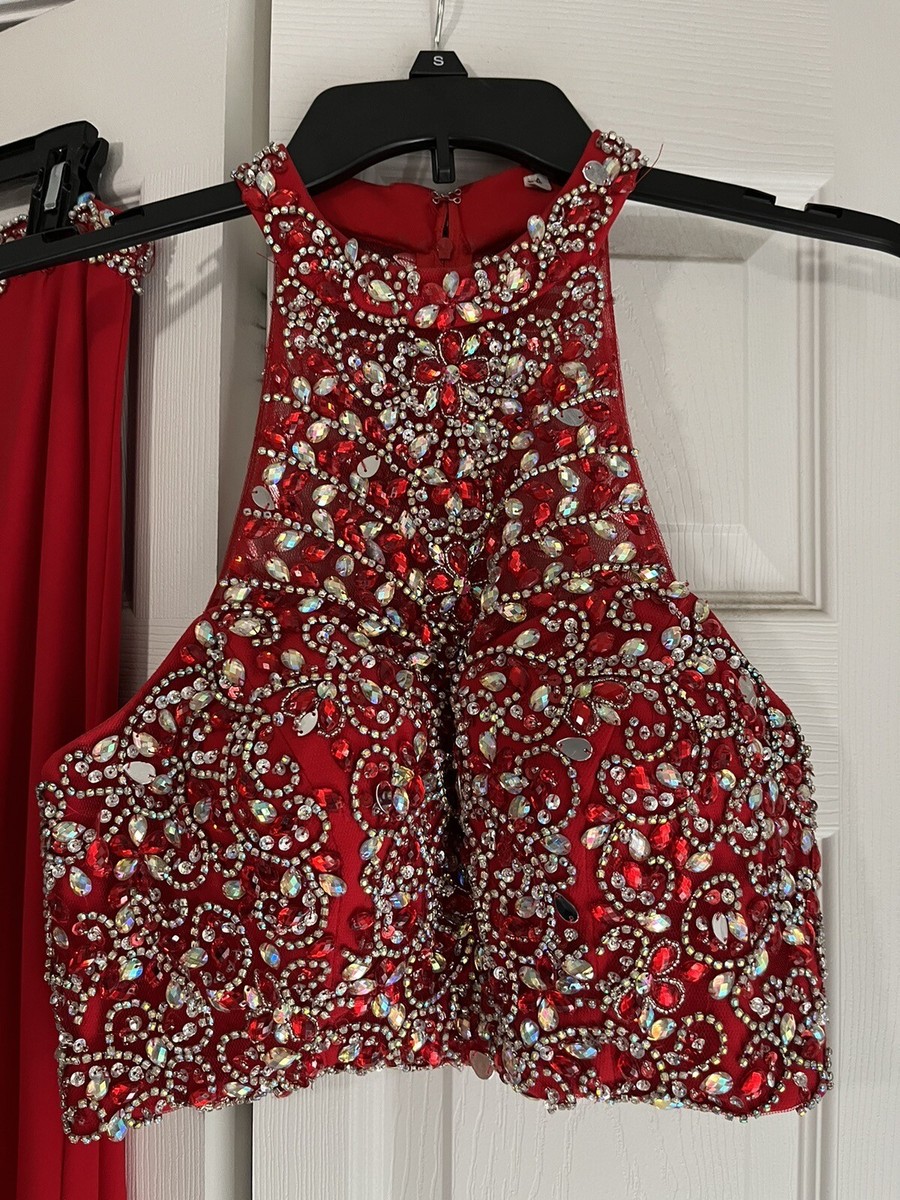 used prom long dresses size 4
