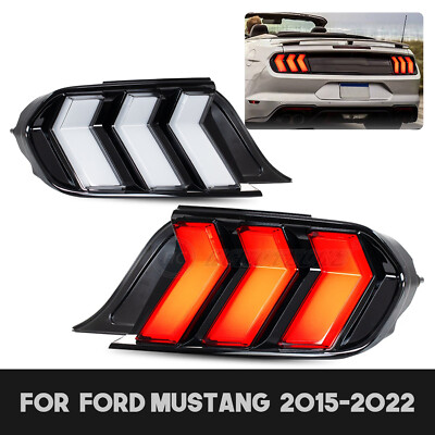 LED Tail Lights For Ford Mustang 2015-2023 Animation Euro Clear 2024 S650 Style