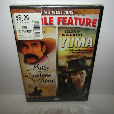 Molly and Lawless John / Yuma DVD Brand New & Sealed Full Screen Double Feature