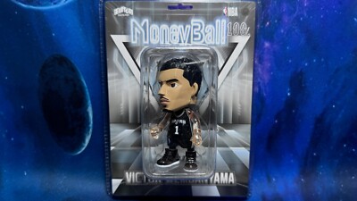 NBA Victor Wembanyama Money Ball Action Figure 9cm 3.5 inch San