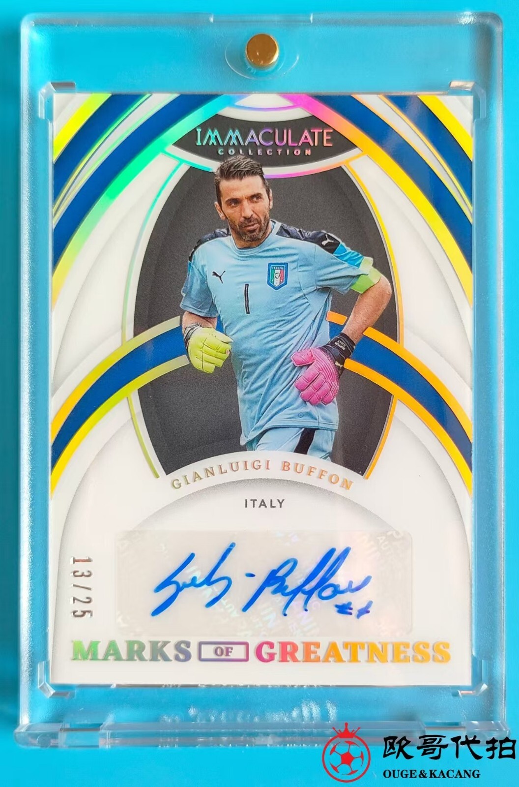 ブッフォン ジャンルイジ・ブッフォン 直筆サイン サイン カード