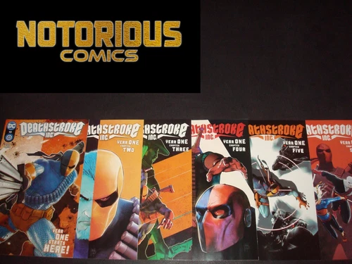 Deathstroke INC 10 11 12 13 14 15 Complete Comic Set Year One DC EXCELSIOR BIN