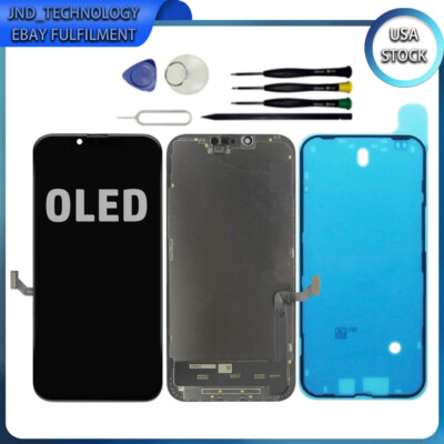 OLED Replacement For iPhone 14 Plus LCD Display Touch Screen Digitizer Assembly