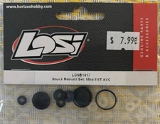 Losi Part #LOSB1917: Shock Rebuild Set: Mini 8/8T AVC; NISP