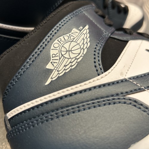Air Jordan 1 Mid "Armory Navy" - Men’s Size 9.5 - Picture 18 of 19