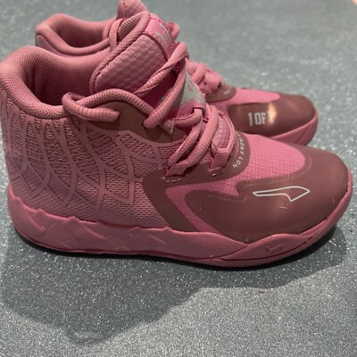 Puma X La Melo Mb 01 Iridescent Aqua Pink Size Kids 1c