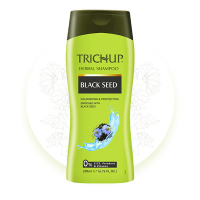 Vasu Trichup Herbal Black Seed Shampoo 200ml Free Shipping