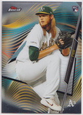 2020 Topps Finest #30 AJ Puk RC Oakland Athletics