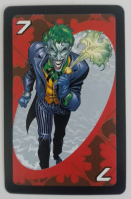 2005 Uno Batman Special Edition Card Red Joker #7