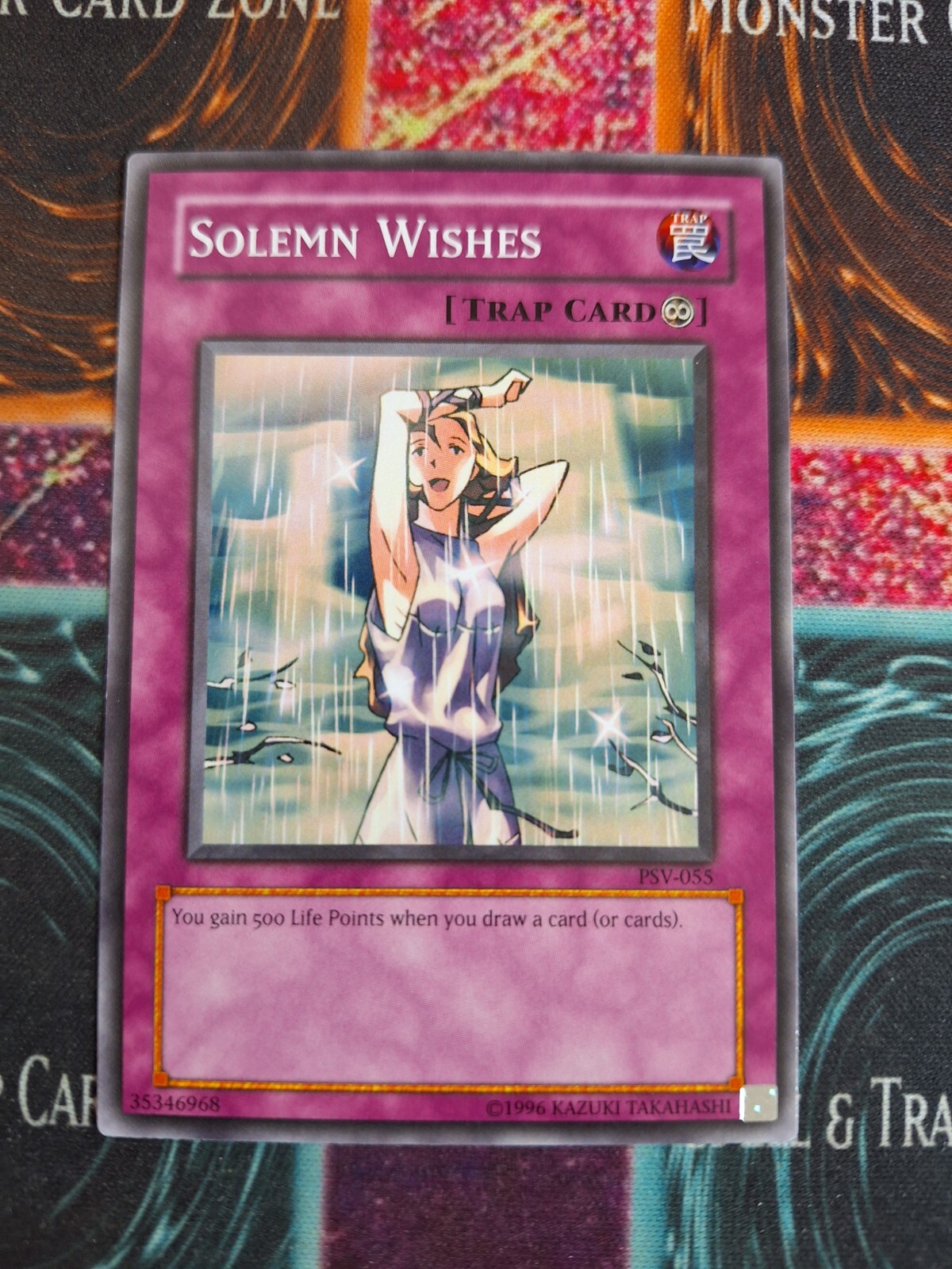 YuGiOh! TCG Solemn Wishes Pharaoh's Servant Psv055 Unlimited Common