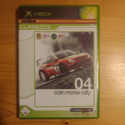 Colin Mcrae Rally 04 (Microsoft Xbox, 2004)