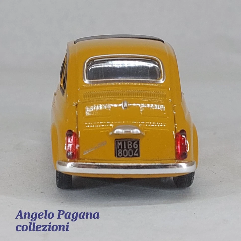 modellino auto scala 1/43 fiat 500 cinquecento modellini vintage della welly nex - Immagine 3 di 4