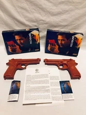 Lot of 2 ASP 7301 Red Gun Practice Simulation Training Aid Beretta 9mm