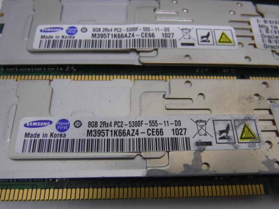 Samsung 32GB (8GBx4) 2Rx4 PC2-5300F Server Memory RAM M395T1K66AZ4-CE66 - Image 2 of 4