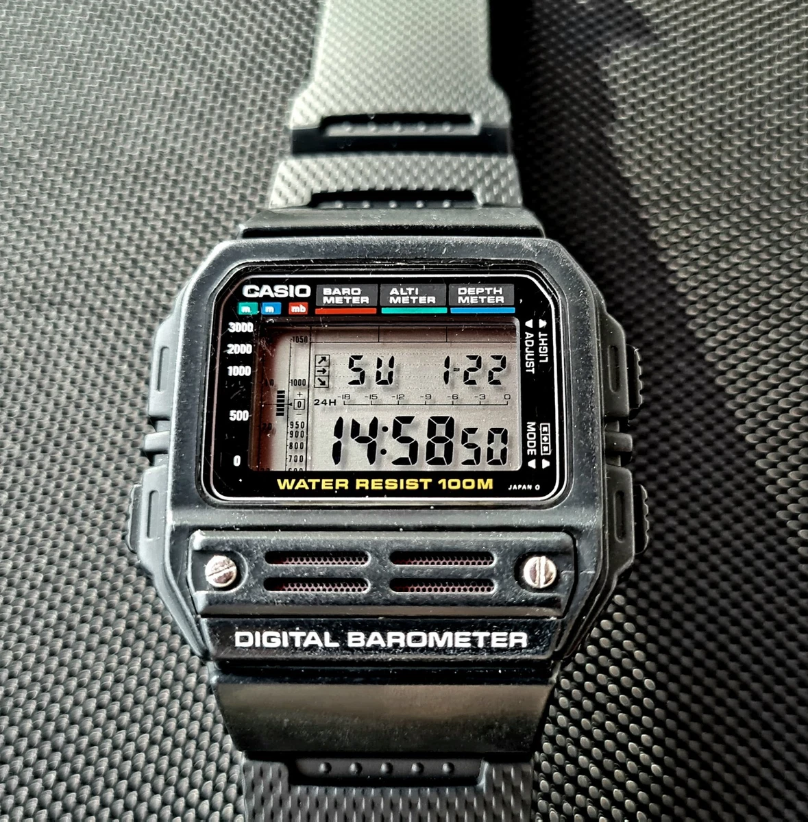 紺×赤 CASIO腕時計 BM-100WJ | dizmekaro.com