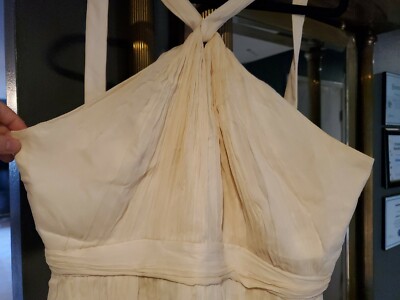 j crew champagne bridesmaid dress Robe en lin brun | 1770 main image 1