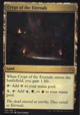 Crypt of the Eternals - Hour of Devastation: #169, Magic: The Gathering Nm R58