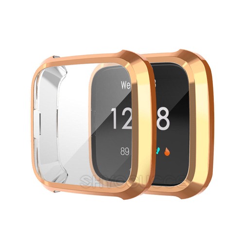 For Fitbit Versa 3 4 Sense Screen Protector Versa3 PC/TPU Case Shockproof Cover - Zdjęcie 135 z 178