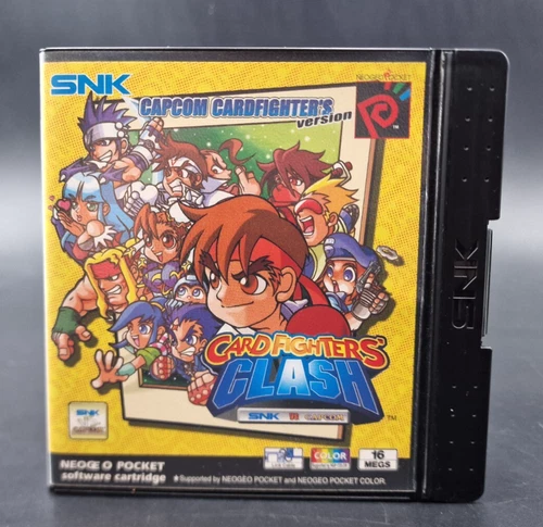 Fighter's Clash Capcom Version Card - Neo Geo Pocket - PAL - Complete CIB