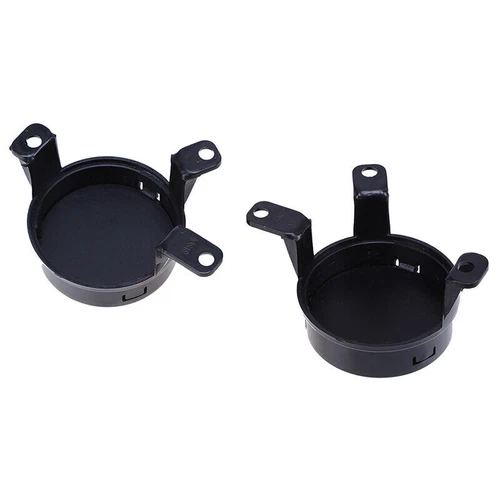 2PCS Front Bumper Fog Lights ACC Decor Cover For Audi A6 S6 A7 RS6 2011-2016 - Picture 4 of 11