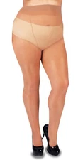 Glamory 50222 Satin 20 XT Supersize tights Extended Sizes 5XL-7XL and 8XL-10XL 